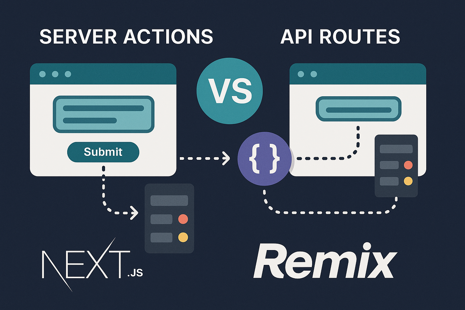 Server Actions vs API Routes: Modern Data Mutations in Next.js & Remix
